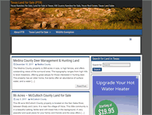 Tablet Screenshot of primetexasranches.com